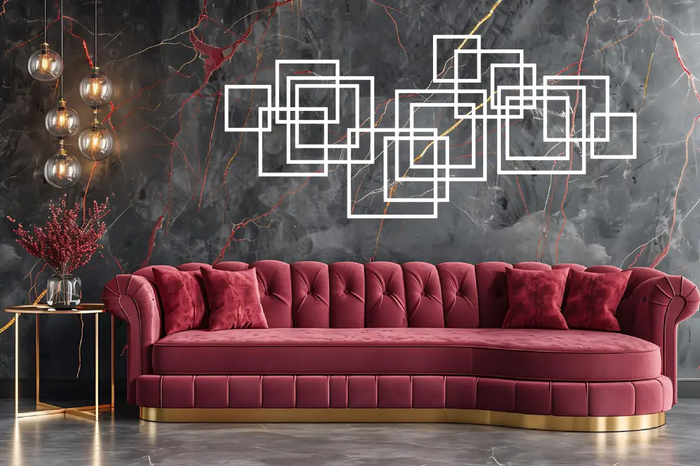 DECOR METAL GEOMETRIC