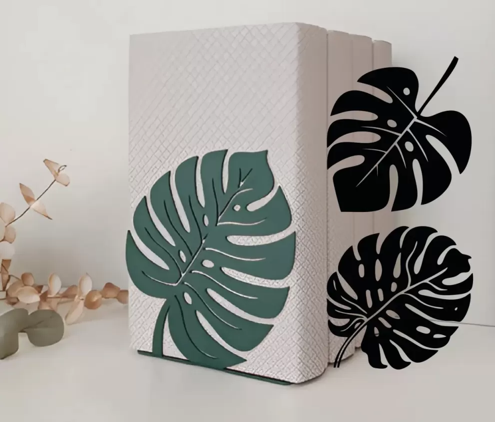 Suport lateral pentru carti model Monstera