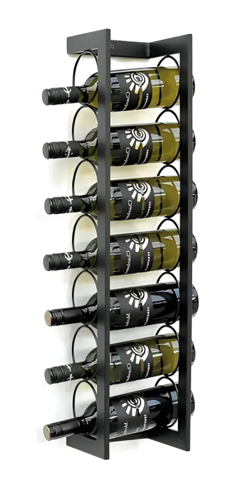 Suport vertical suspendat 7 sticle vin